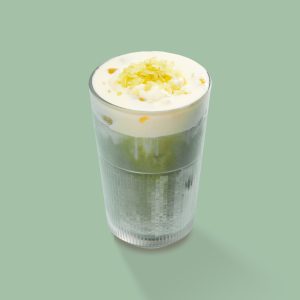 matcha latte kem cốm hub de tana